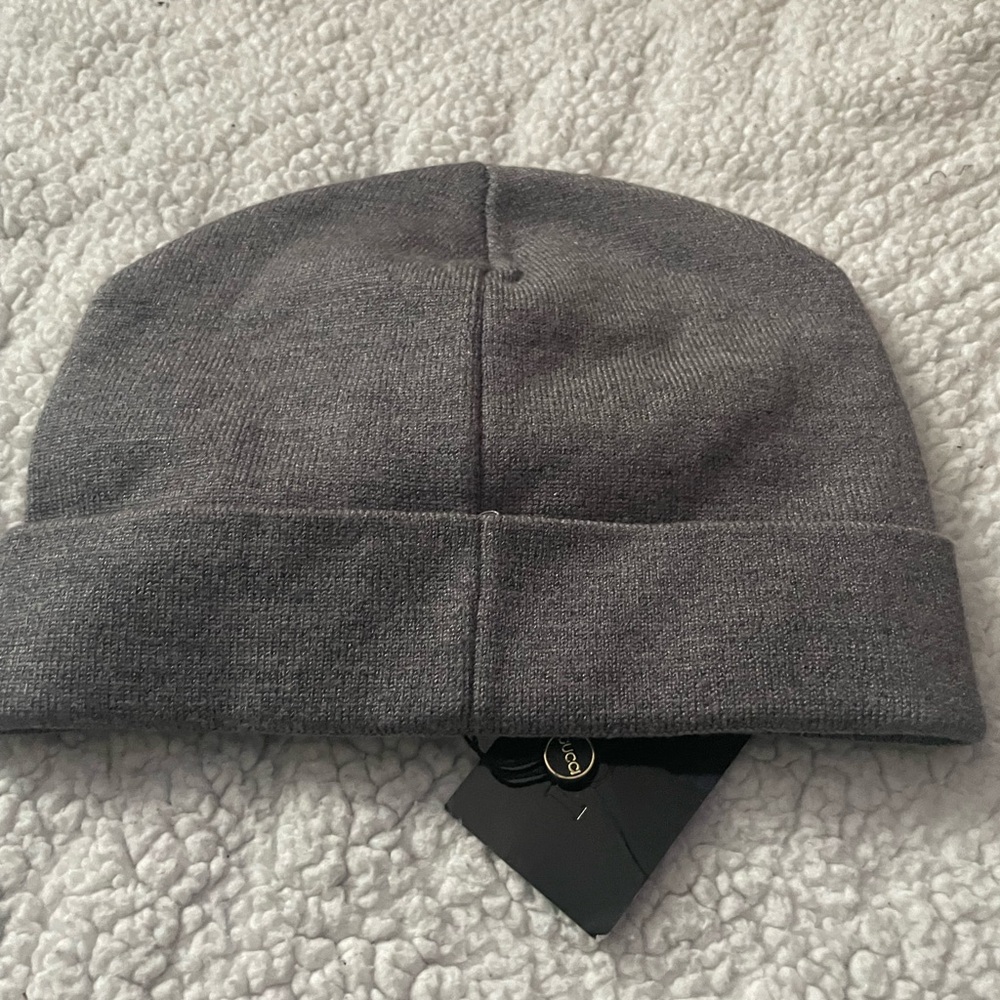 Gray Knit Beanie